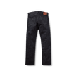 1108BK Slim Straight Black Selvedge Denim