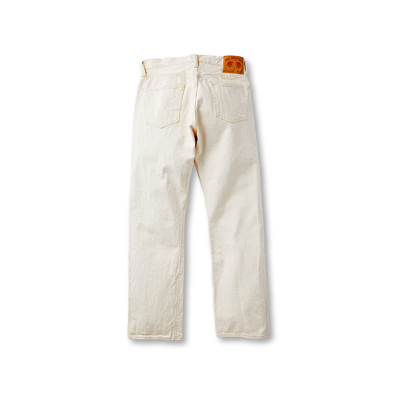 1108EC Slim Straight Ecru Selvedge Denim