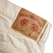 1108EC Slim Straight Ecru Selvedge Denim