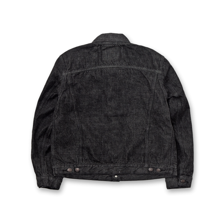 2101BK Type 3 Black Denim Jacket