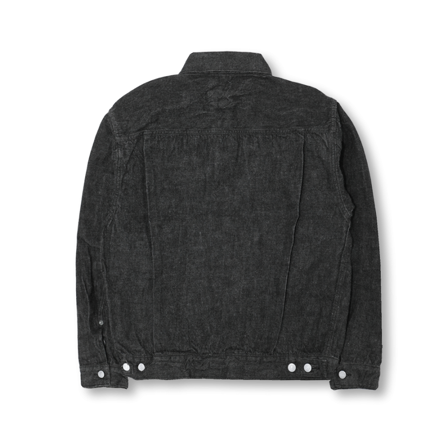 2102BK Type2 Black Denim Jacket