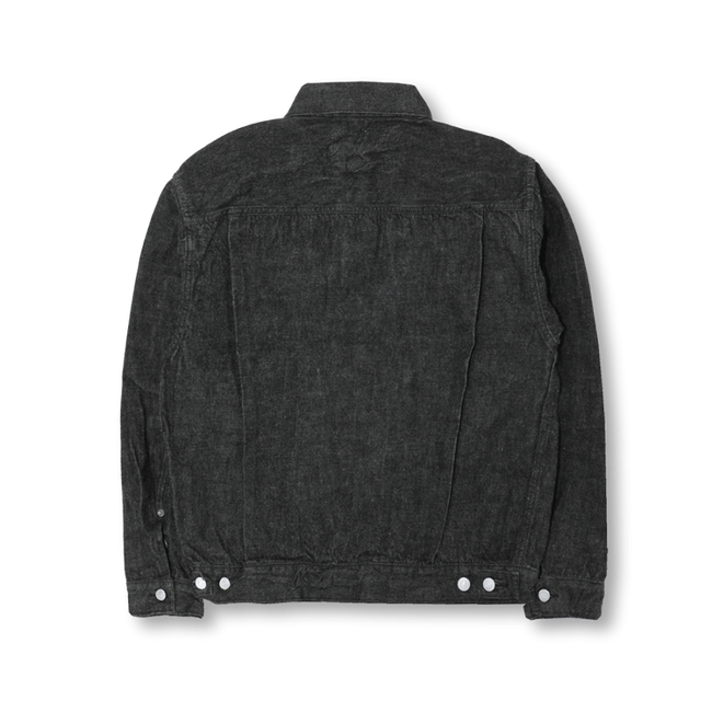 2102BK Type2 Black Denim Jacket