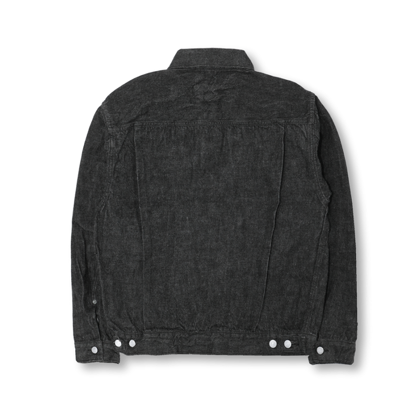 2102BK Type2 Black Denim Jacket