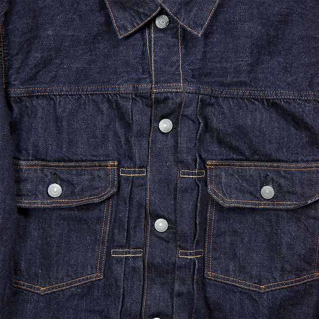 2102SSW Type2 Denim Jacket (Super Smooth) (One Wash)
