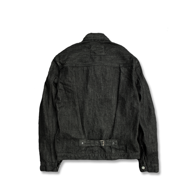 2107BK Type 1 Black Denim Jacket