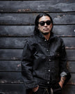 2107BK Type 1 Black Denim Jacket