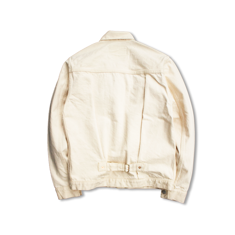 2107EC Type 1 Ecru Denim Jacket