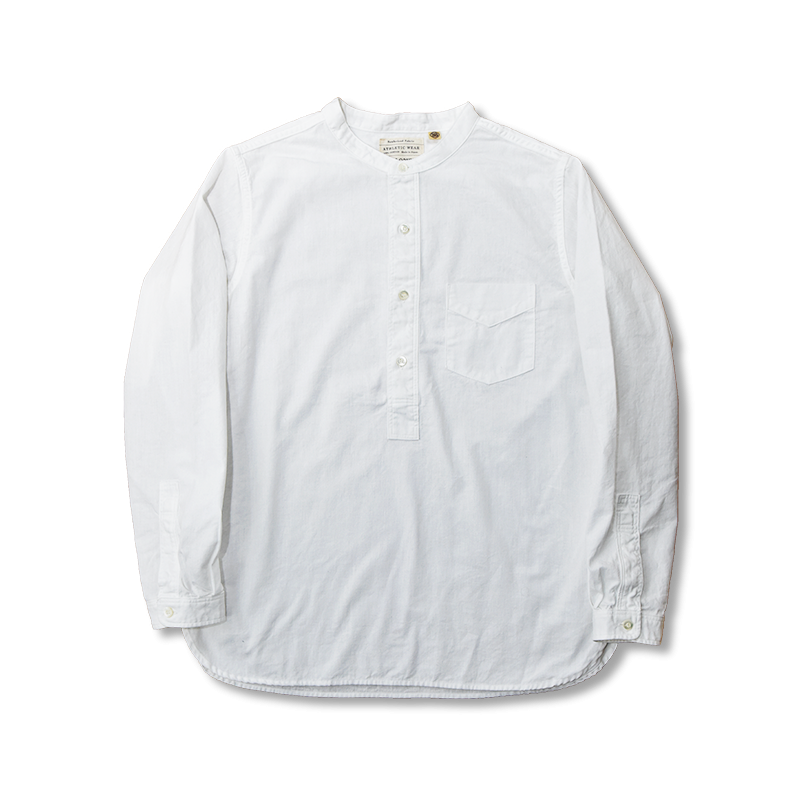 4900-21　Stand Collar Chambray Shirt