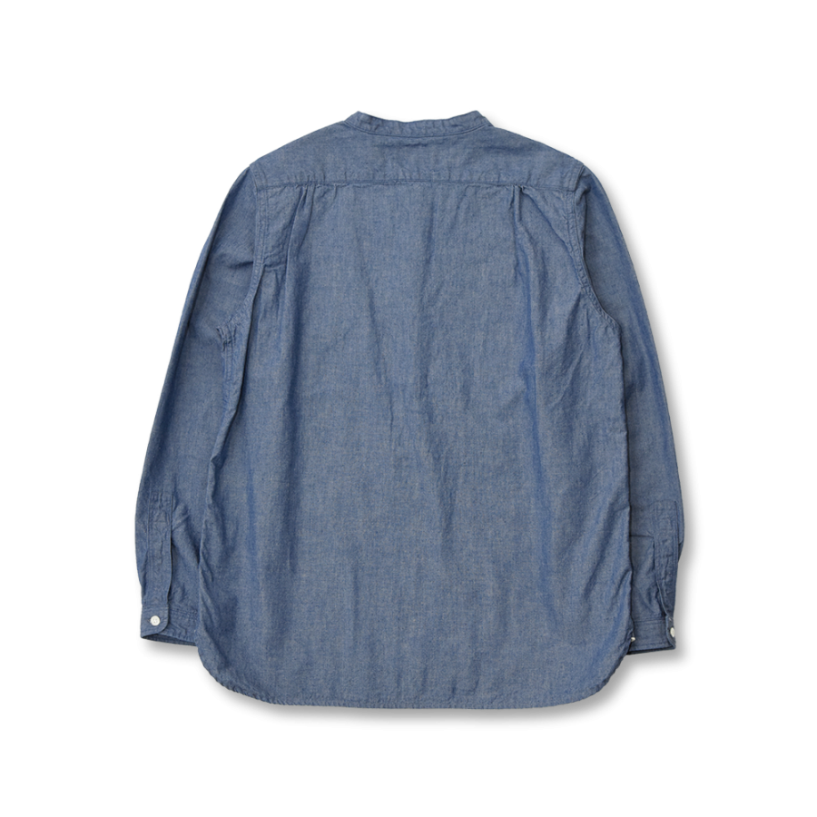 4900-21　Stand Collar Chambray Shirt