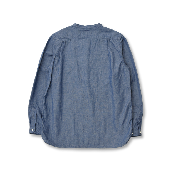 4900-21　Stand Collar Chambray Shirt