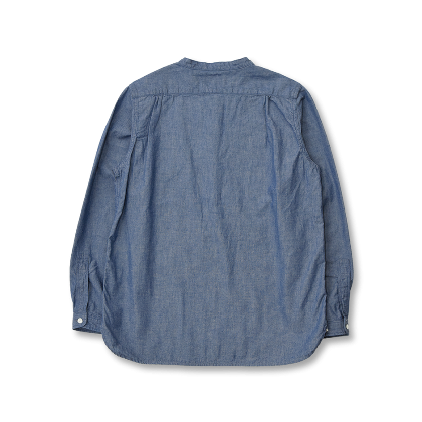 4900-21　Stand Collar Chambray Shirt