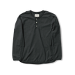 5222LH Flat Seam Heavyweight Longsleeve Henley T Shirt