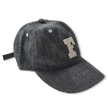 6843 6 Panel Denim Baseball ’F’ Cap