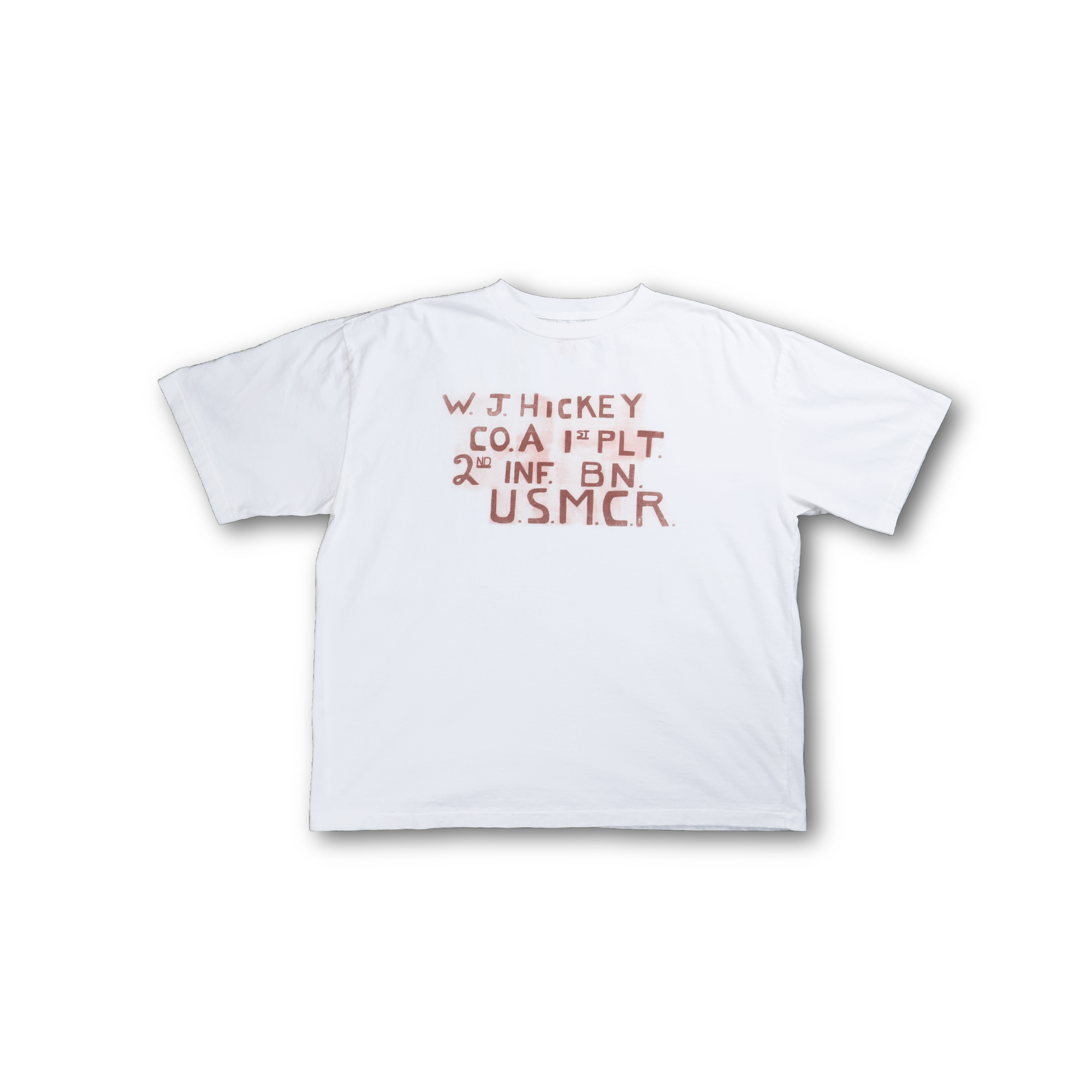 【2027SS】5507-2　Print T W.J HICKEY