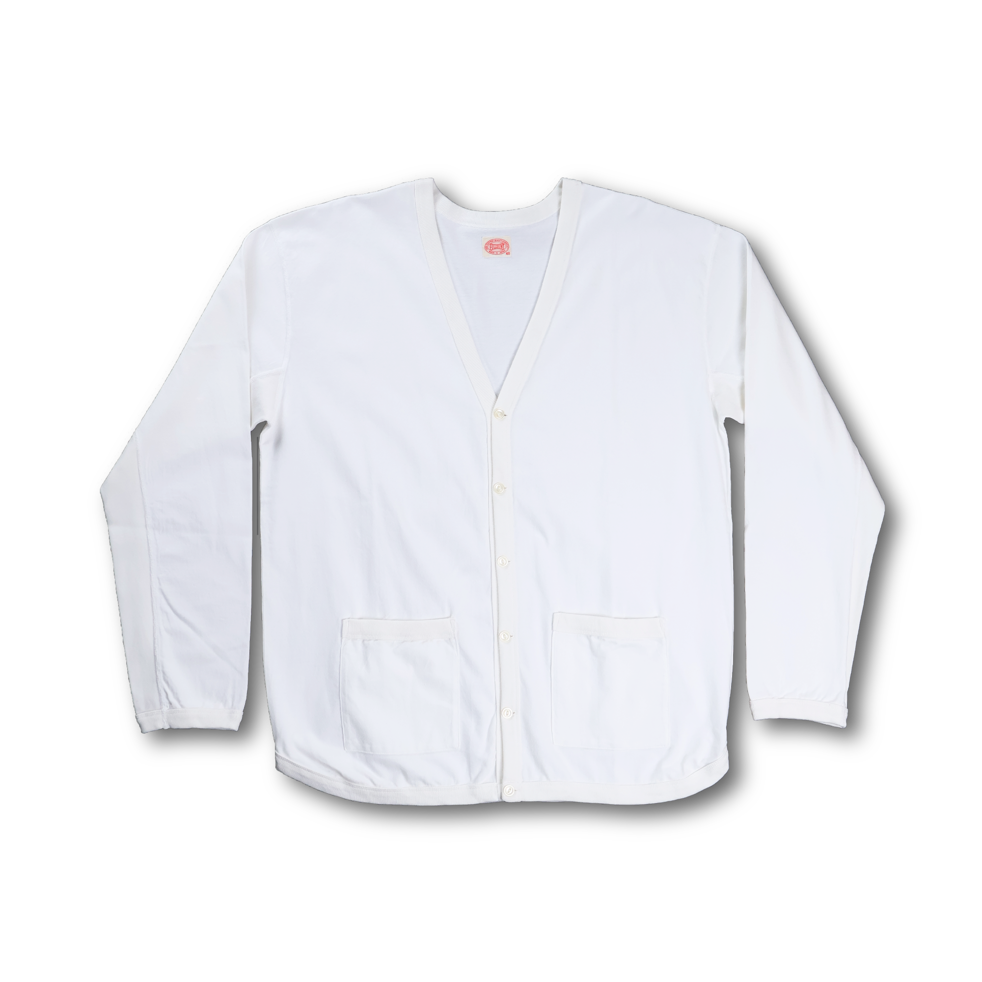 【2027SS】3722-27 Flat Seam Heavyweight Cardigan