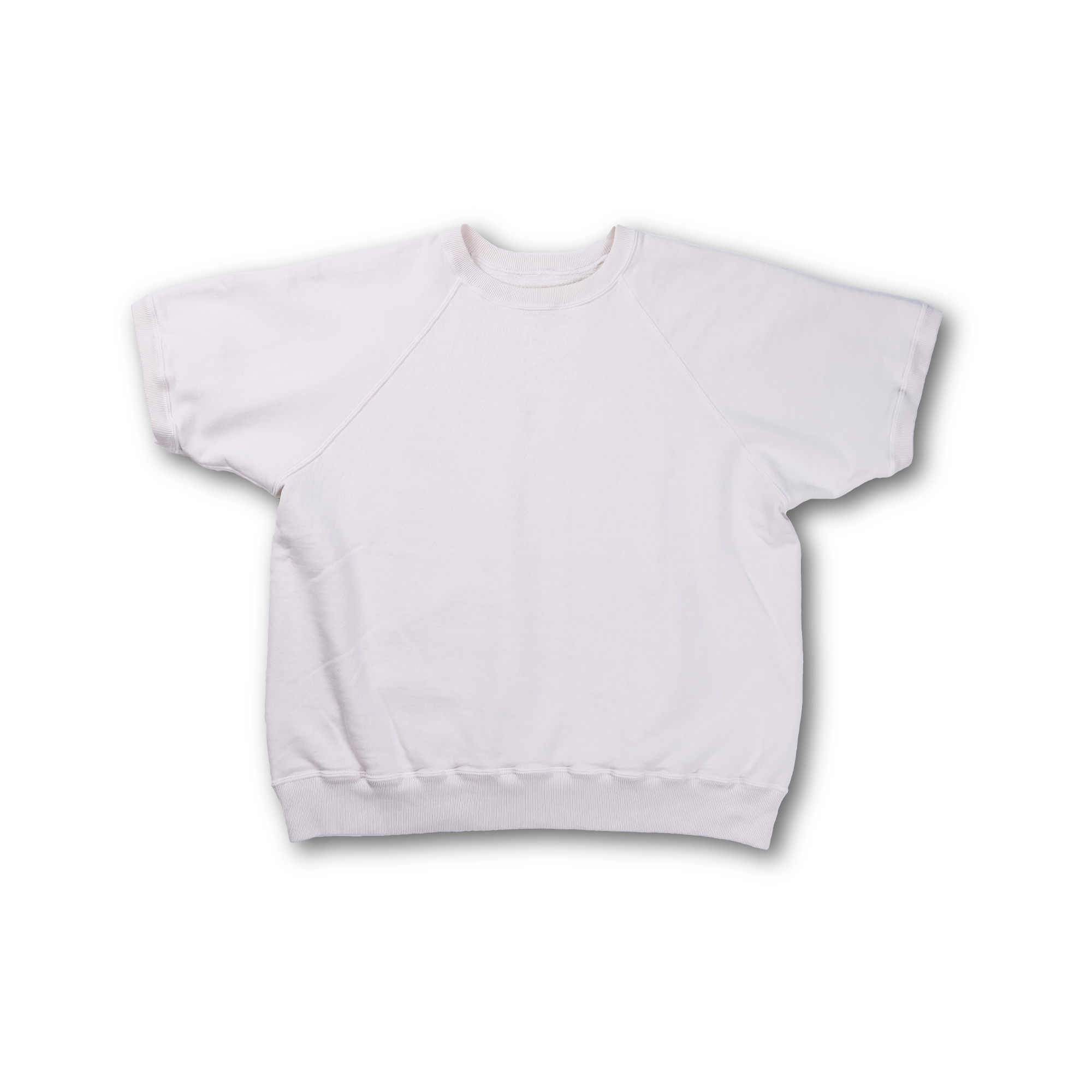 【2027SS】3776-1　Fading Raglan Short Sleeve Sweatshirt
