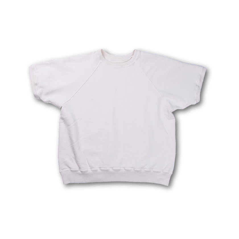 【2027SS】3776-1　Fading Raglan Short Sleeve Sweatshirt