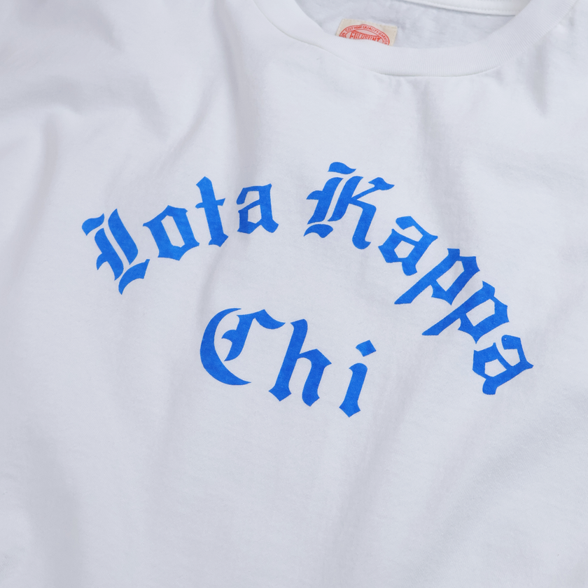【2027SS】5507-3　Print T Iota Kappa Chi