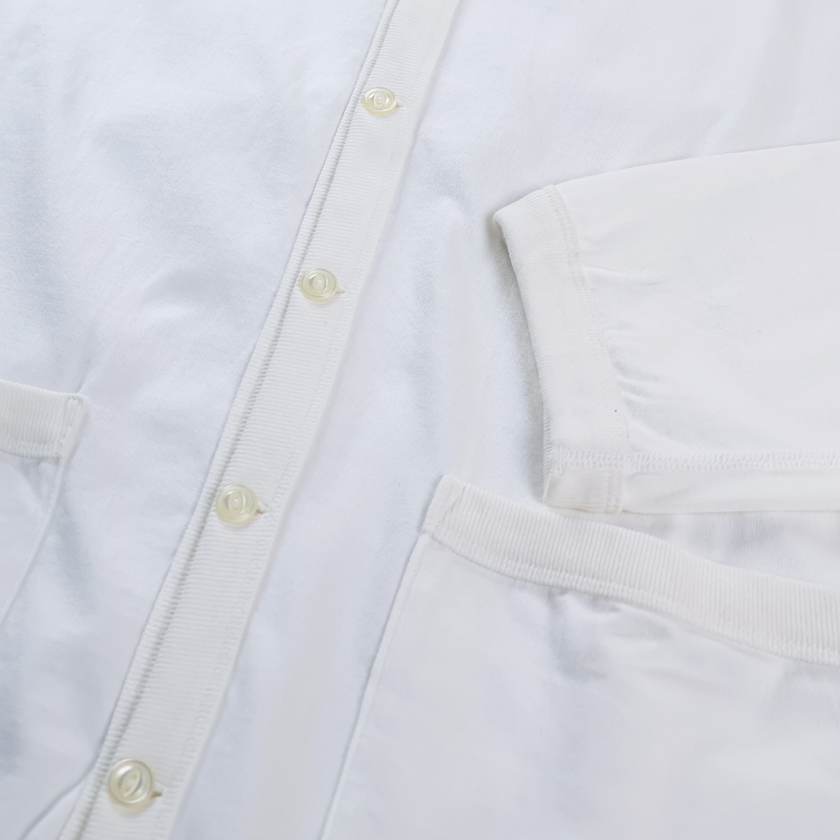 【2027SS】3722-27 Flat Seam Heavyweight Cardigan